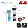 Super bright 1W LED 2in1 Telescopic Camping Flashlight